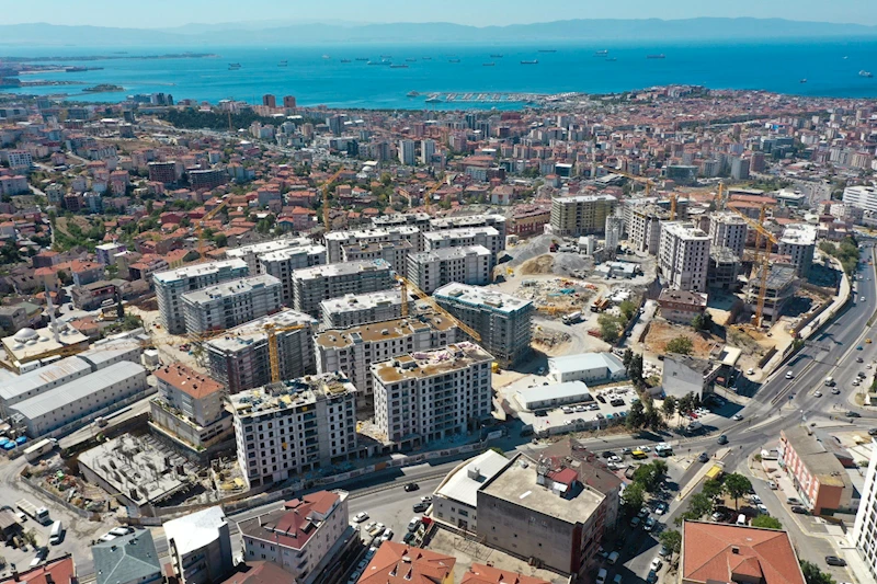 İstanbul’un En Büyük Kentsel Dönüşüm Projelerinden Pendik Orta-Dumlupınar Mahalleleri Havadan Görüntülendi